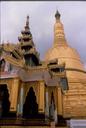 Bagos main temple.  Its golden stupa can be seen sticking out of the jungle foliage from miles around.